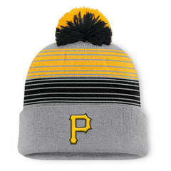 MLB Pittsburgh Pirates Fanatics Balk Cuffed Knit Hat with Pom