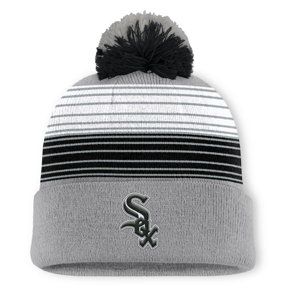 MLB Chicago White Sox Fanatics Balk Cuffed Knit Hat with Pom