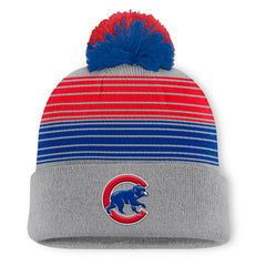 MLB Chicago Cubs Fanatics Balk Cuffed Knit Hat with Pom