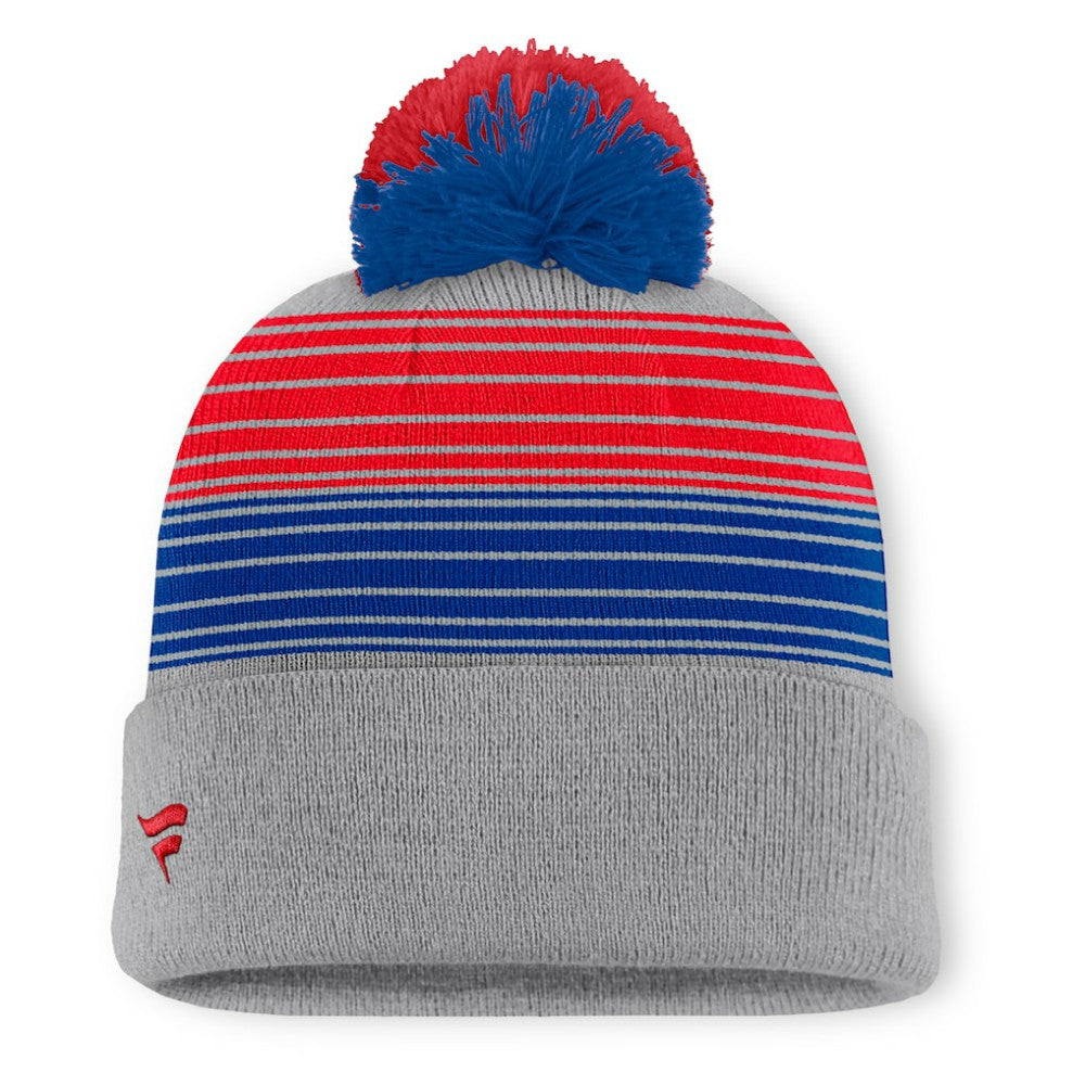 MLB Chicago Cubs Fanatics Balk Cuffed Knit Hat with Pom
