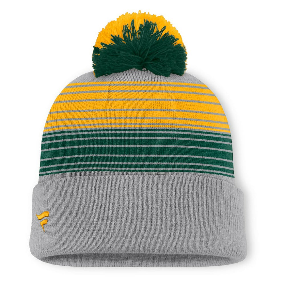 MLB Athletics Fanatics Balk Cuffed Knit Hat with Pom