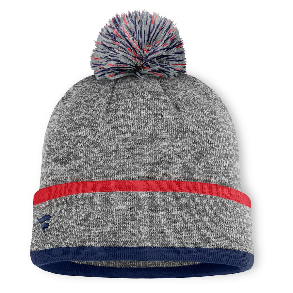 MLB Boston Red Sox Fanatics Backstop Cuffed Knit Hat with Pom