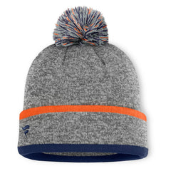 MLB Detroit Tigers Fanatics Backstop Cuffed Knit Hat with Pom