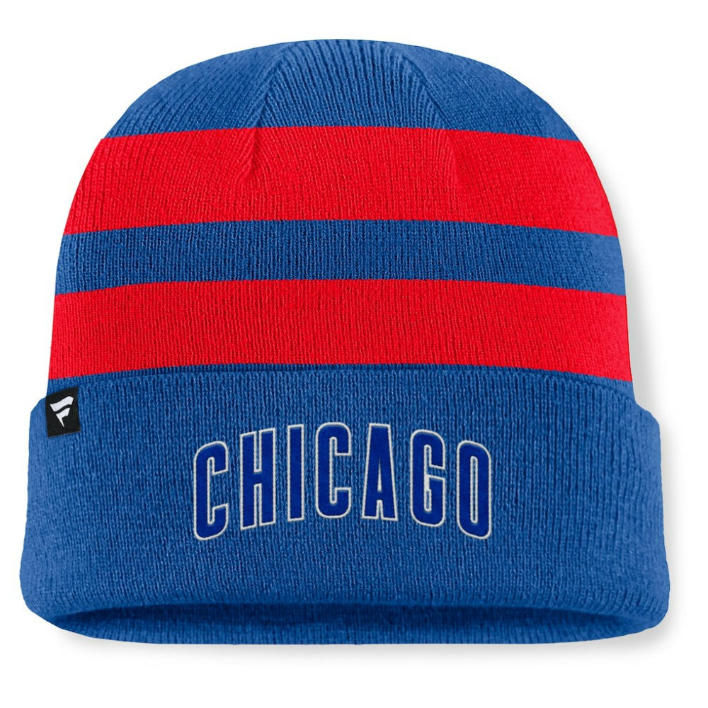 MLB Chicago Cubs Fanatics Baseline Cuffed Knit Hat