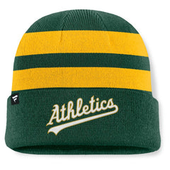 MLB Athletics Fanatics Baseline Cuffed Knit Hat