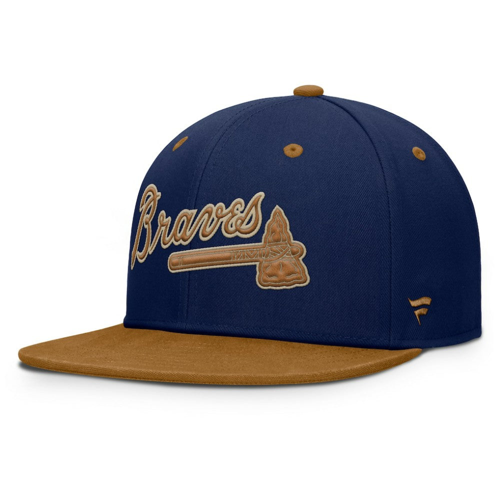MLB Atlanta Braves Fanatics Splinter Fitted Hat
