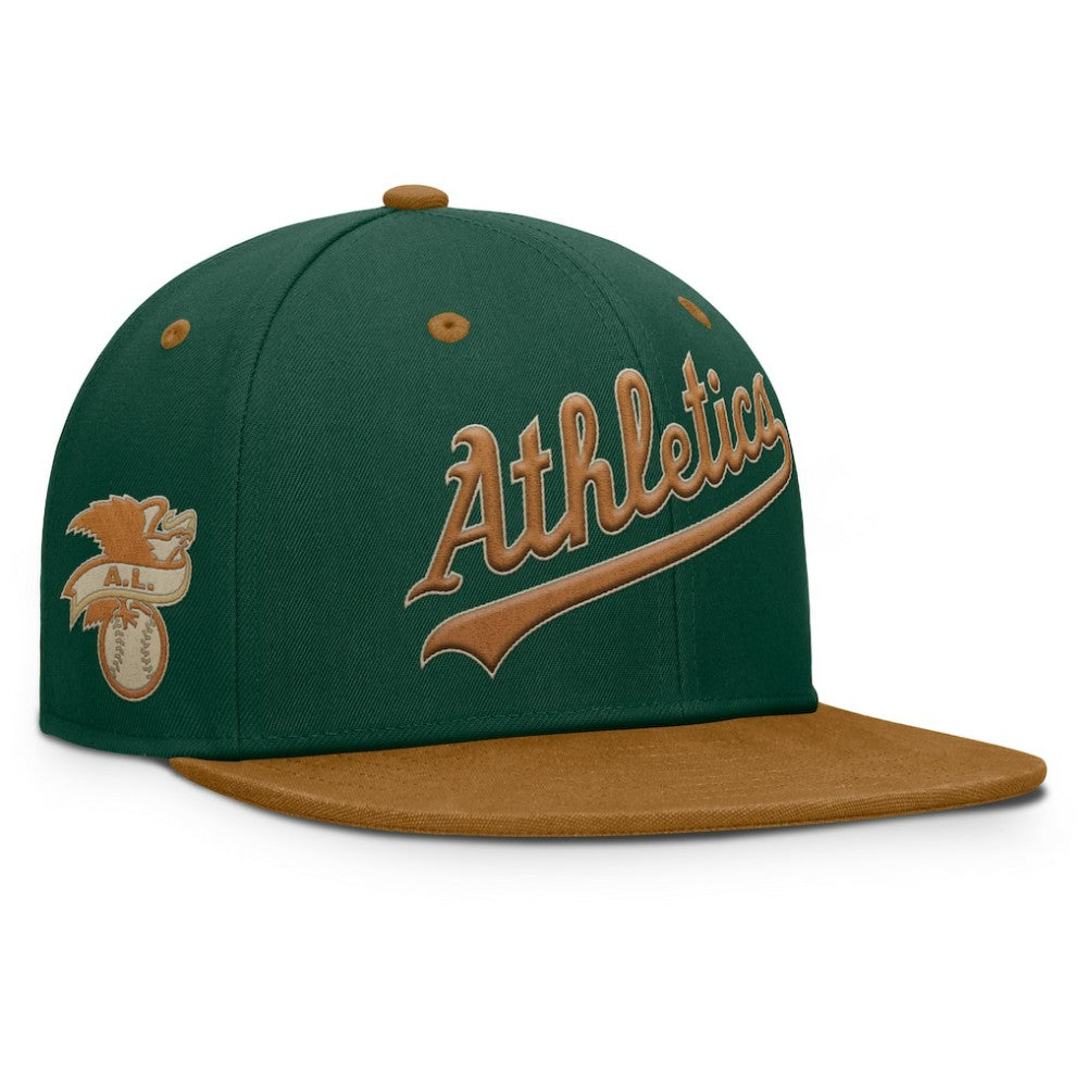 MLB Athletics Fanatics Splinter Fitted Hat