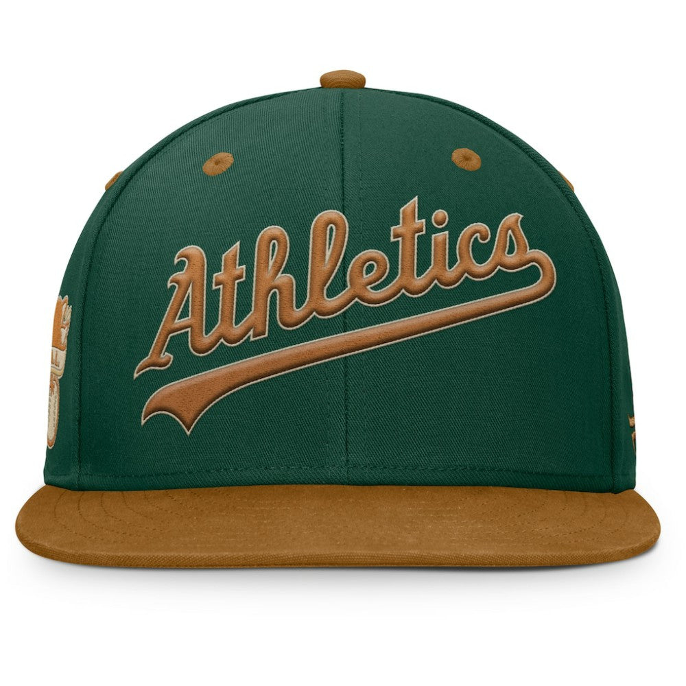 MLB Athletics Fanatics Splinter Fitted Hat