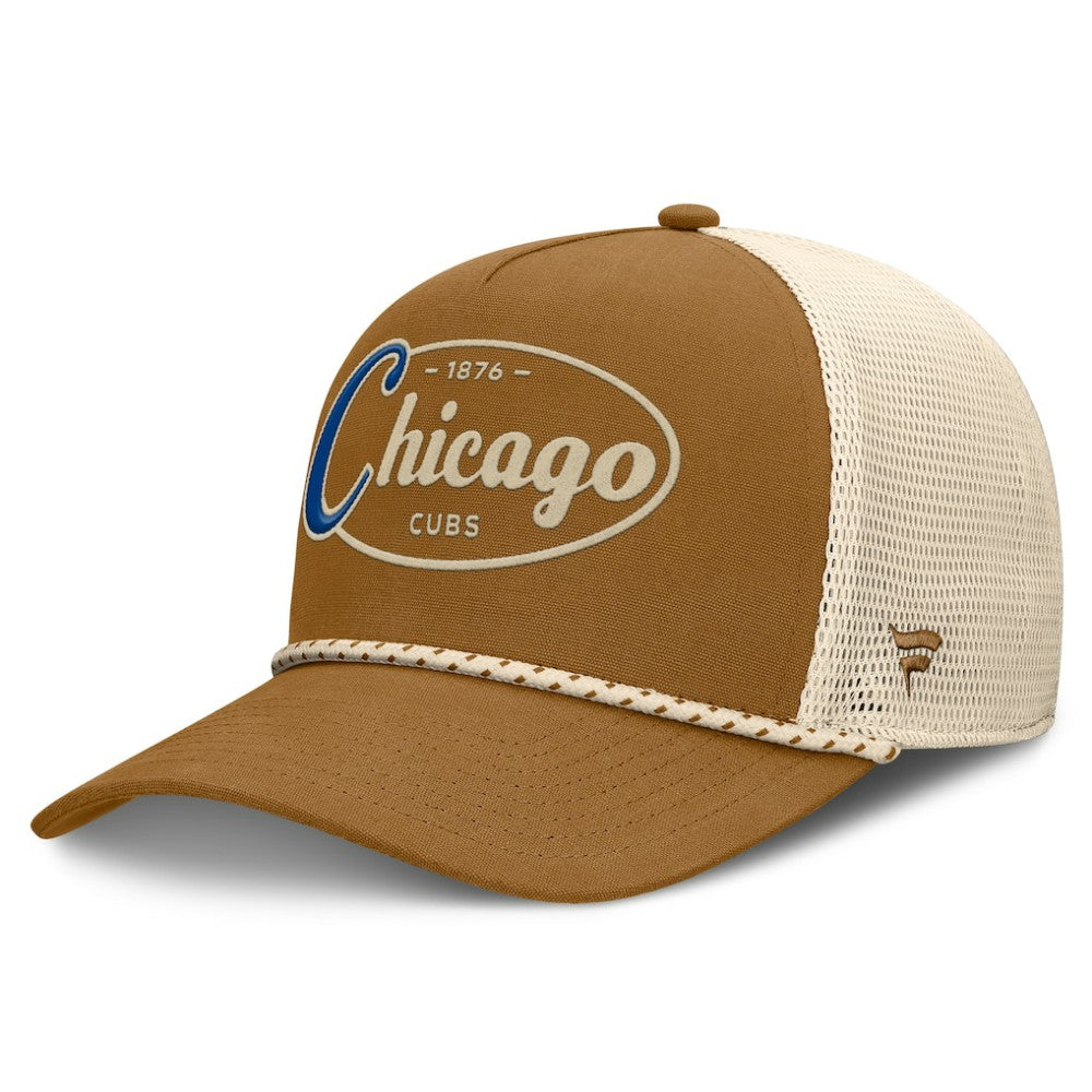 MLB Chicago Cubs Fanatics A-Frame Trucker Adjustable Hat