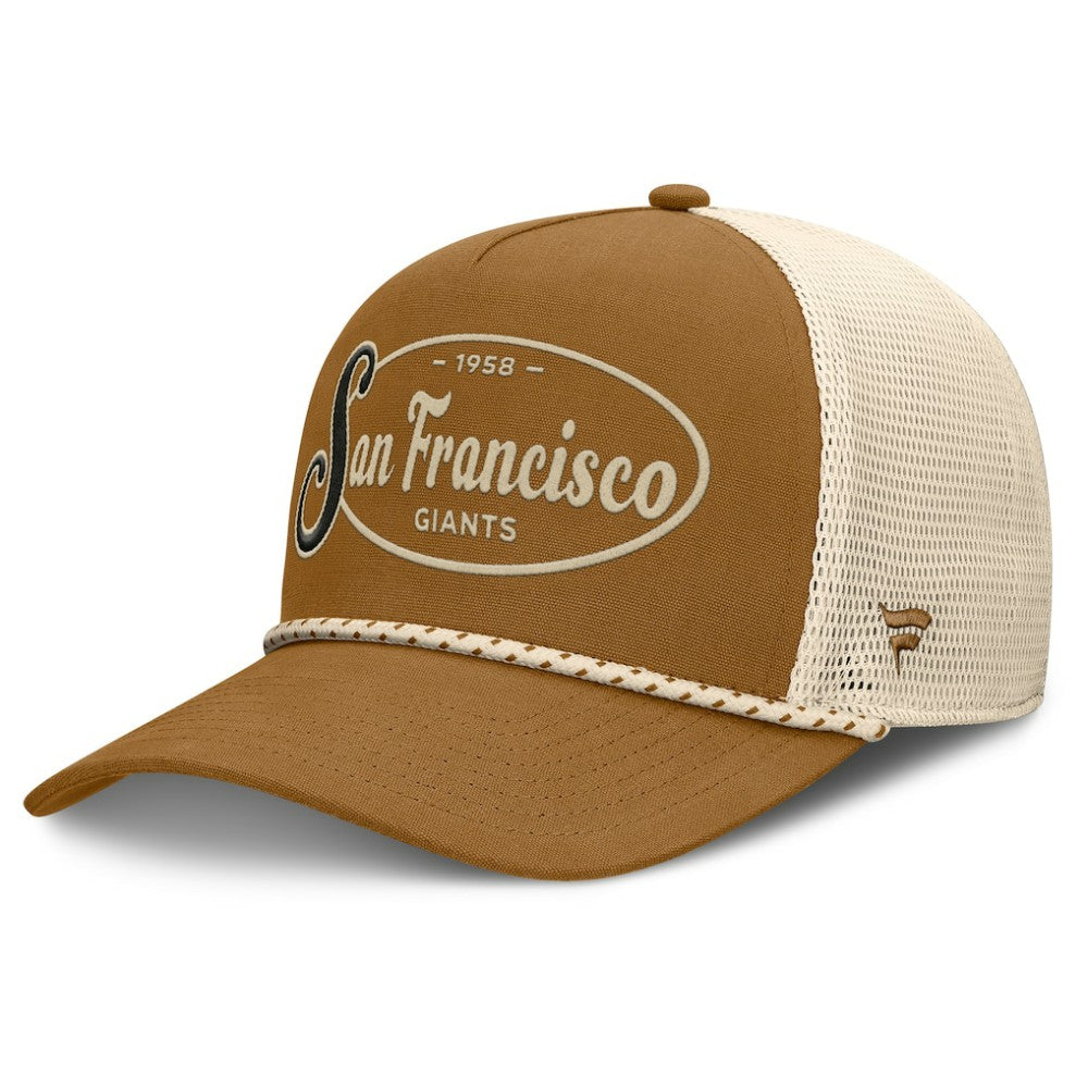 MLB San Francisco Giants Fanatics A-Frame Trucker Adjustable Hat
