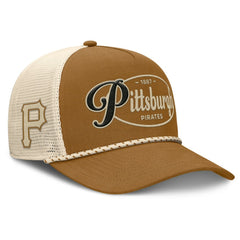 MLB Pittsburgh Pirates Fanatics A-Frame Trucker Adjustable Hat