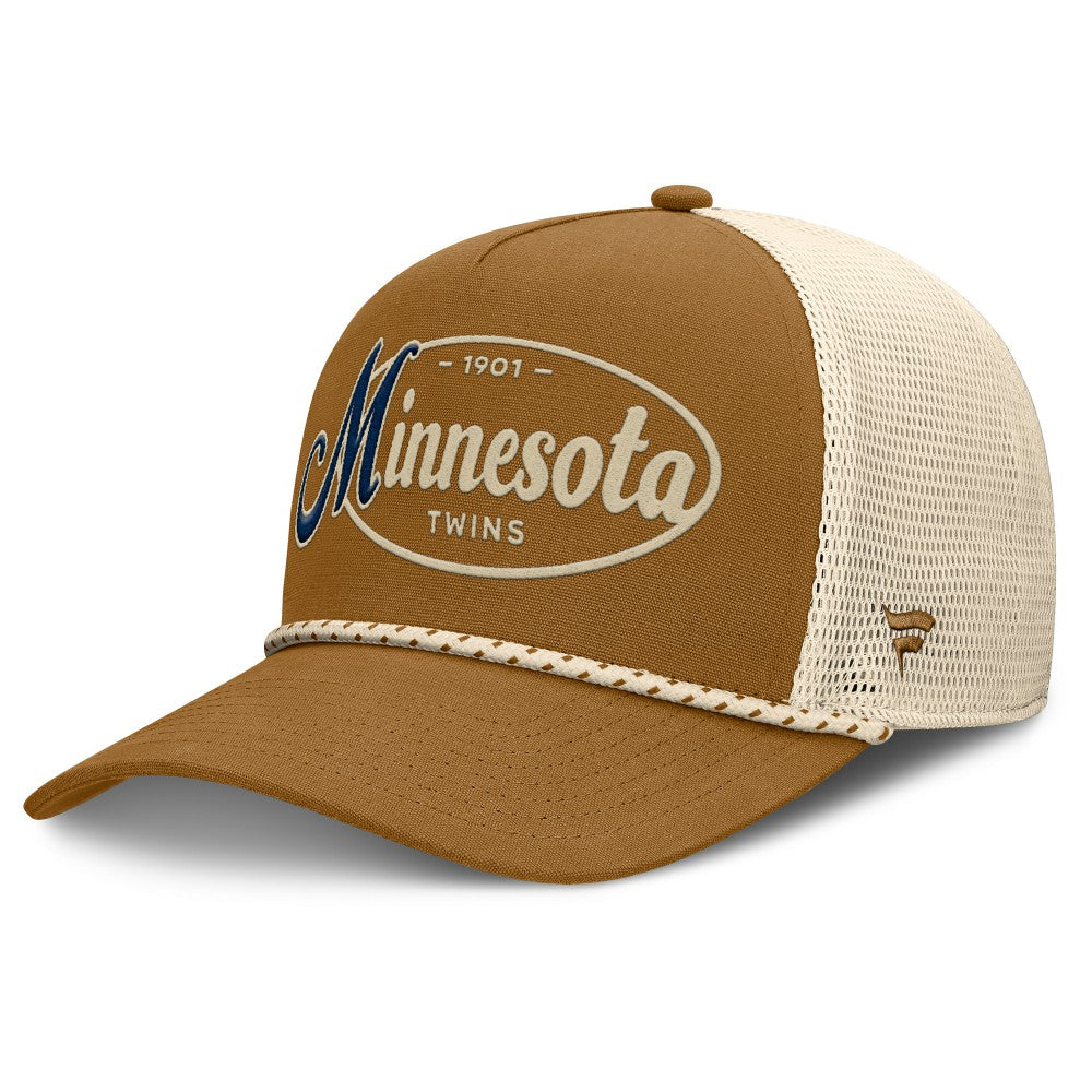 MLB Minnesota Twins Fanatics A-Frame Trucker Adjustable Hat