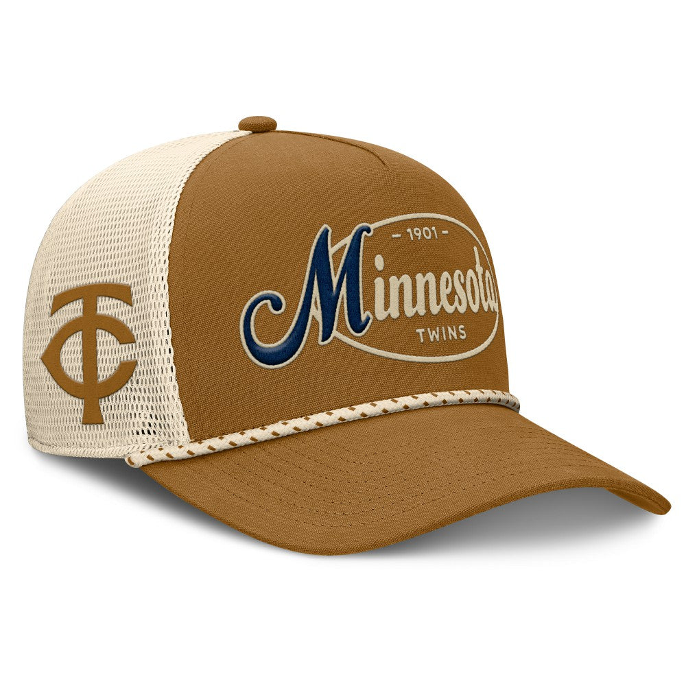 MLB Minnesota Twins Fanatics A-Frame Trucker Adjustable Hat