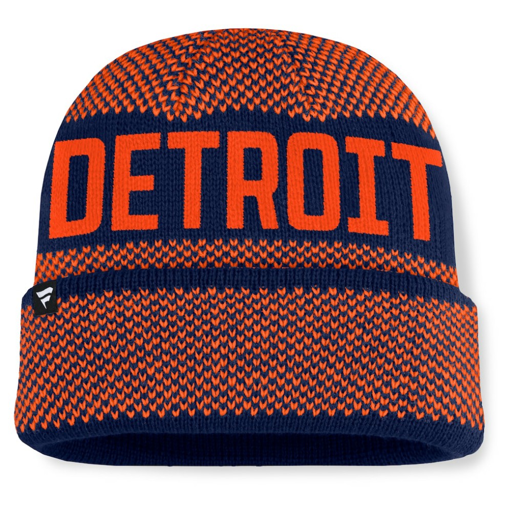 MLB Detroit Tigers Fanatics Rotation Cuffed Knit Hat