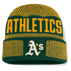 MLB Athletics Fanatics Rotation Cuffed Knit Hat