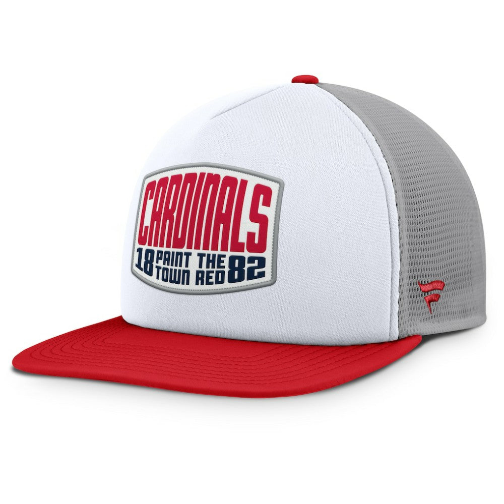 MLB St. Louis Cardinals Fanatics Cranked Foam Front Patch Trucker Adjustable Hat