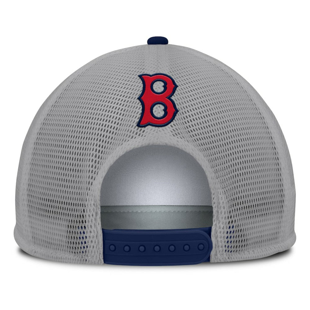 MLB Boston Red Sox Fanatics Cranked Foam Front Patch Trucker Adjustable Hat
