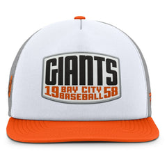 MLB San Francisco Giants Fanatics Cranked Foam Front Patch Trucker Adjustable Hat