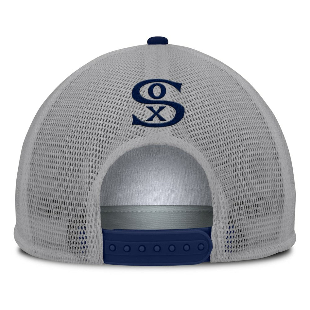MLB Chicago White Sox Fanatics Cranked Foam Front Patch Trucker Adjustable Hat