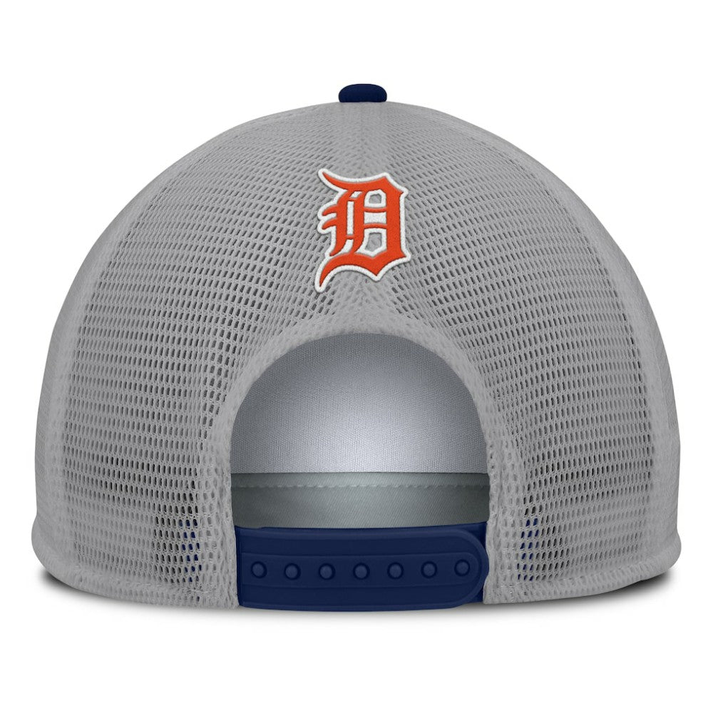 MLB Detroit Tigers Fanatics Cranked Foam Front Patch Trucker Adjustable Hat