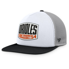 MLB Baltimore Orioles Fanatics Cranked Foam Front Patch Trucker Adjustable Hat