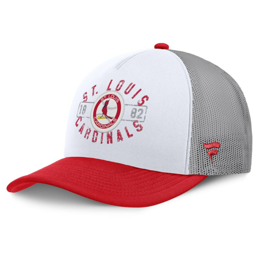 MLB St. Louis Cardinals Fanatics Designated A-Frame Foam Front Trucker Adjustable Hat