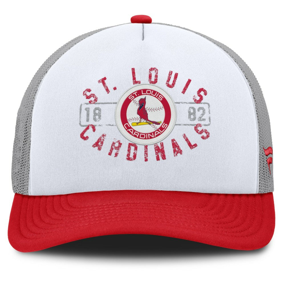 MLB St. Louis Cardinals Fanatics Designated A-Frame Foam Front Trucker Adjustable Hat