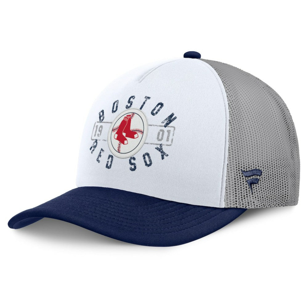 MLB Boston Red Sox Fanatics Designated A-Frame Foam Front Trucker Adjustable Hat