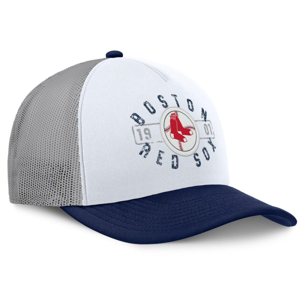 MLB Boston Red Sox Fanatics Designated A-Frame Foam Front Trucker Adjustable Hat