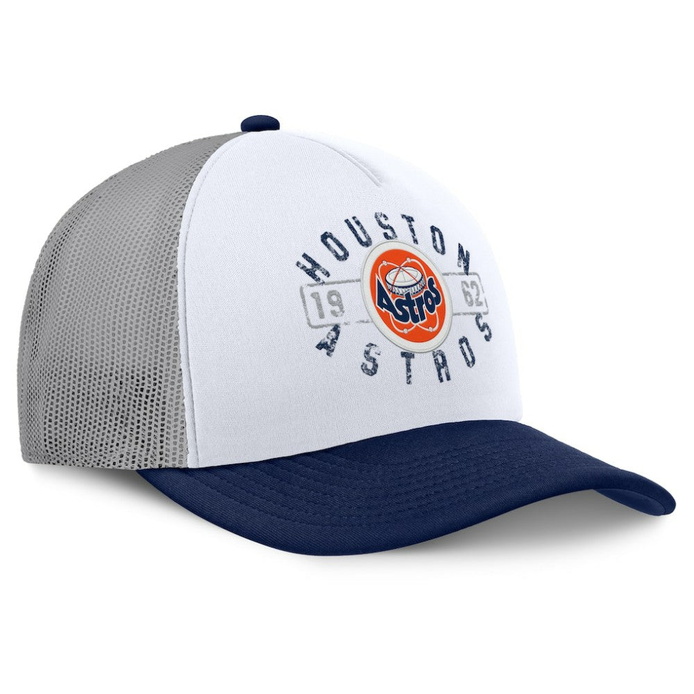MLB Houston Astros Fanatics Designated A-Frame Foam Front Trucker Adjustable Hat