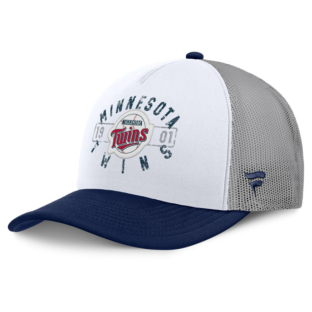 MLB Minnesota Twins Fanatics Designated A-Frame Foam Front Trucker Adjustable Hat