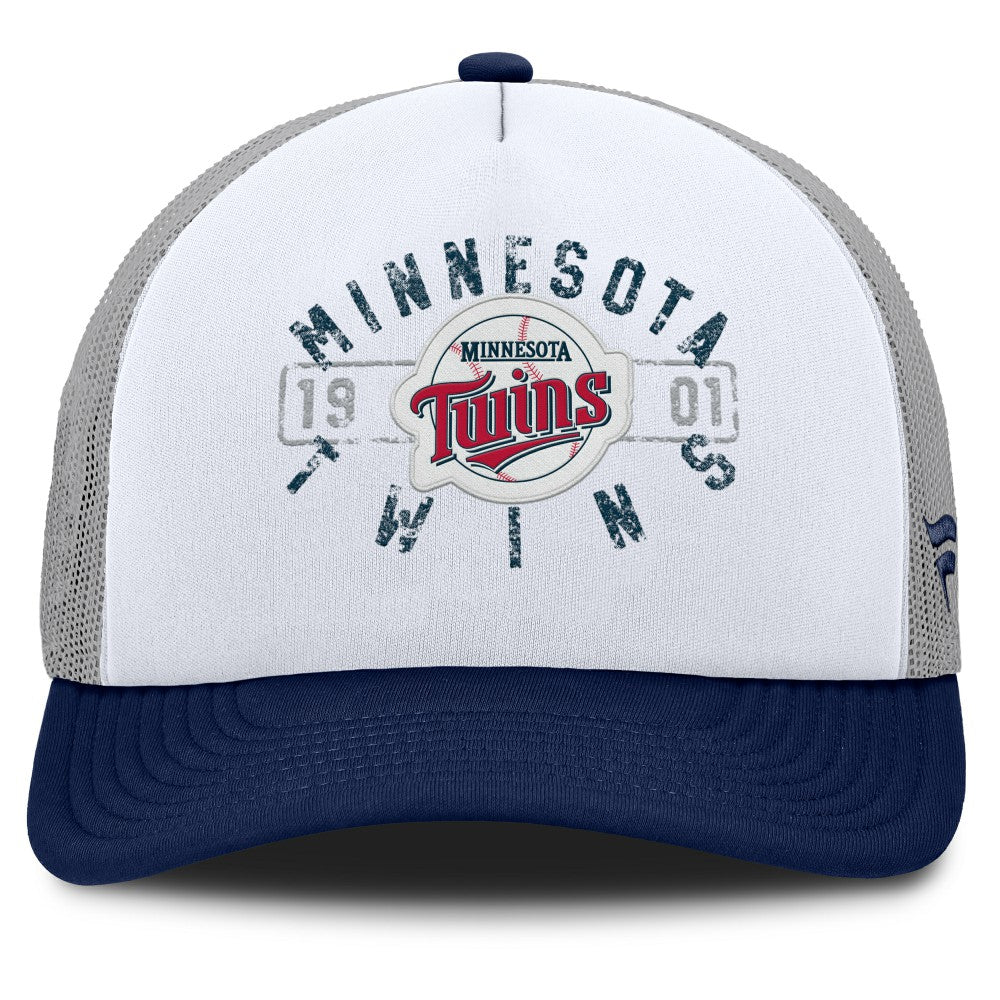 MLB Minnesota Twins Fanatics Designated A-Frame Foam Front Trucker Adjustable Hat