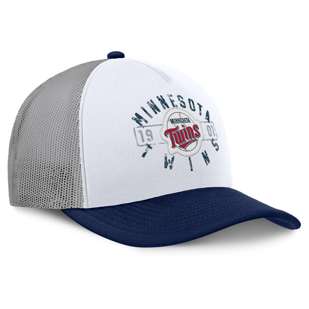 MLB Minnesota Twins Fanatics Designated A-Frame Foam Front Trucker Adjustable Hat