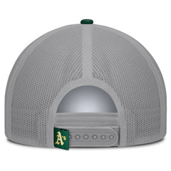 MLB Athletics Fanatics Designated A-Frame Foam Front Trucker Adjustable Hat