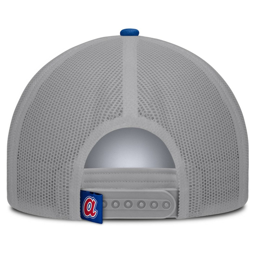 MLB Atlanta Braves Fanatics Designated A-Frame Foam Front Trucker Adjustable Hat