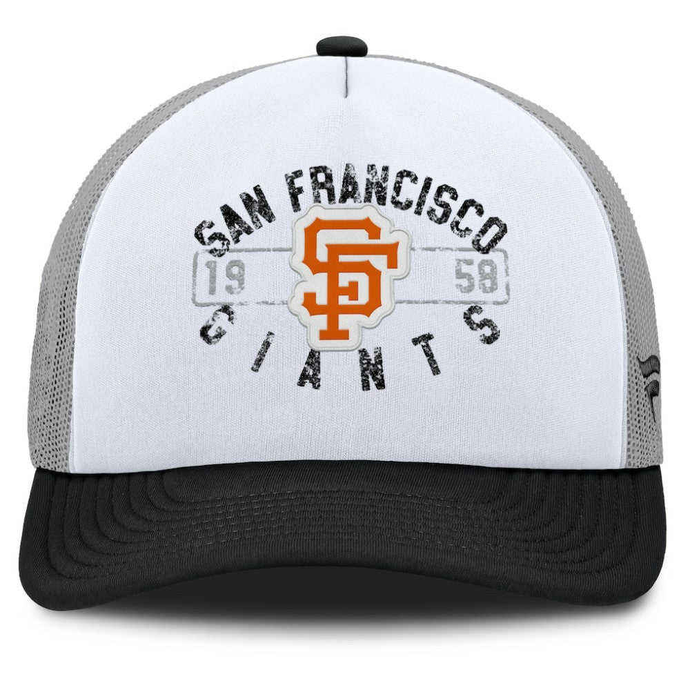 MLB San Francisco Giants Fanatics Designated A-Frame Foam Front Trucker Adjustable Hat