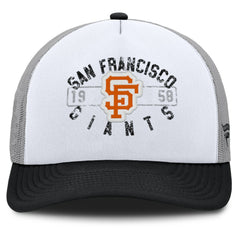 MLB San Francisco Giants Fanatics Designated A-Frame Foam Front Trucker Adjustable Hat