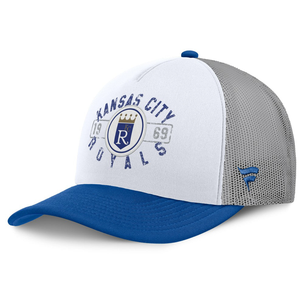 MLB Kansas City Royals Fanatics Designated A-Frame Foam Front Trucker Adjustable Hat