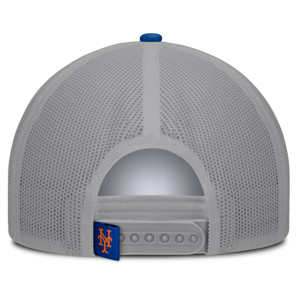 MLB New York Mets Fanatics Designated A-Frame Foam Front Trucker Adjustable Hat
