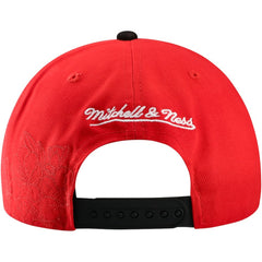 NHL Red/Black Detroit Red Wings Mitchell & Ness May Flowers Pro Crown Adjustable Hat