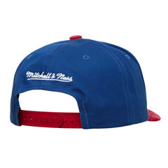 NHL Blue/Red New York Rangers Mitchell & Ness May Flowers Pro Crown Adjustable Hat