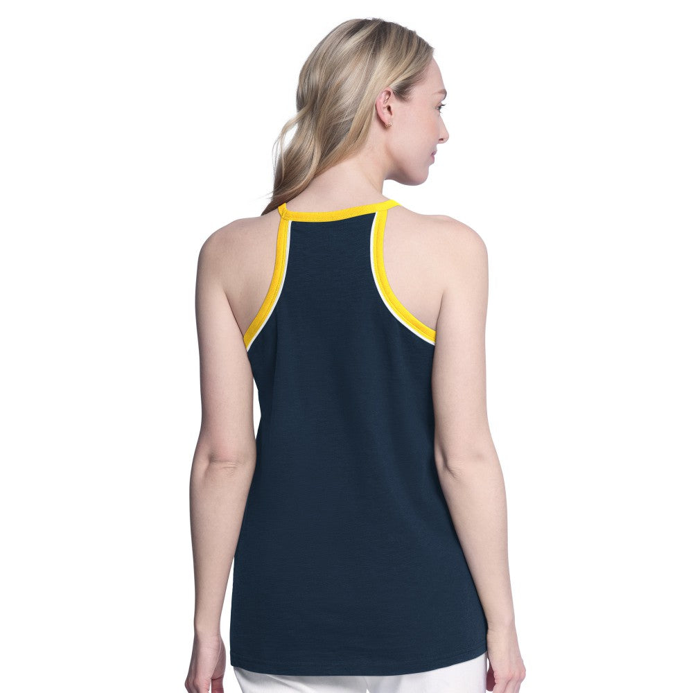 MLB Milwaukee Brewers G-III 4Her by Carl Banks Women's Curveball Racerback Tank Top