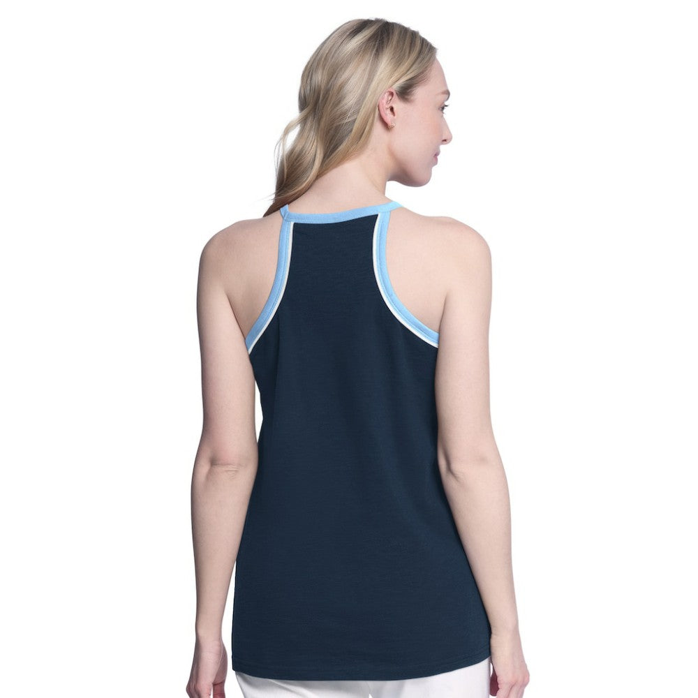 MLB Tampa Bay Rays G-III 4Her by Carl Banks Women's Curveball Racerback Tank Top