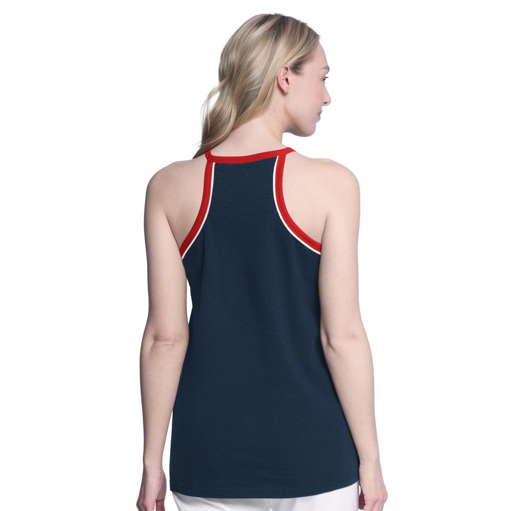 MLB Cleveland Guardians G-III 4Her by Carl Banks Women's Curveball Racerback Tank Top