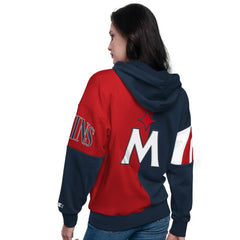 MLB Minnesota Twins Starter Women's Curve Ball Full Zip Hoodie Sweatshirt