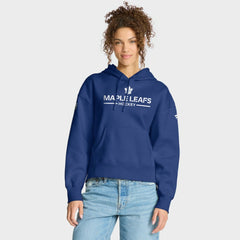 NHL Blue Toronto Maple Leafs Fanatics Women's Authentic Pro Primary Pullover Hoodie