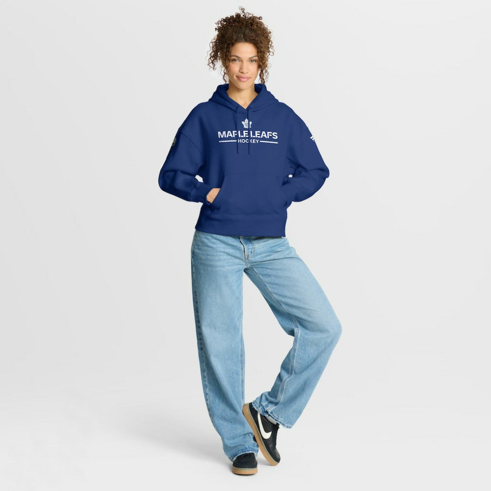 NHL Blue Toronto Maple Leafs Fanatics Women's Authentic Pro Primary Pullover Hoodie