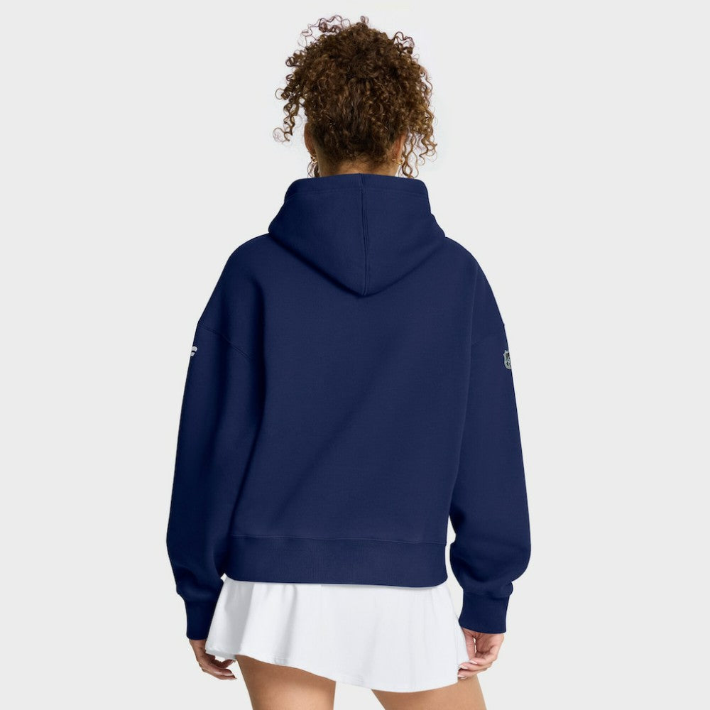 NHL Navy Washington Capitals Fanatics Women's Authentic Pro Primary Pullover Hoodie