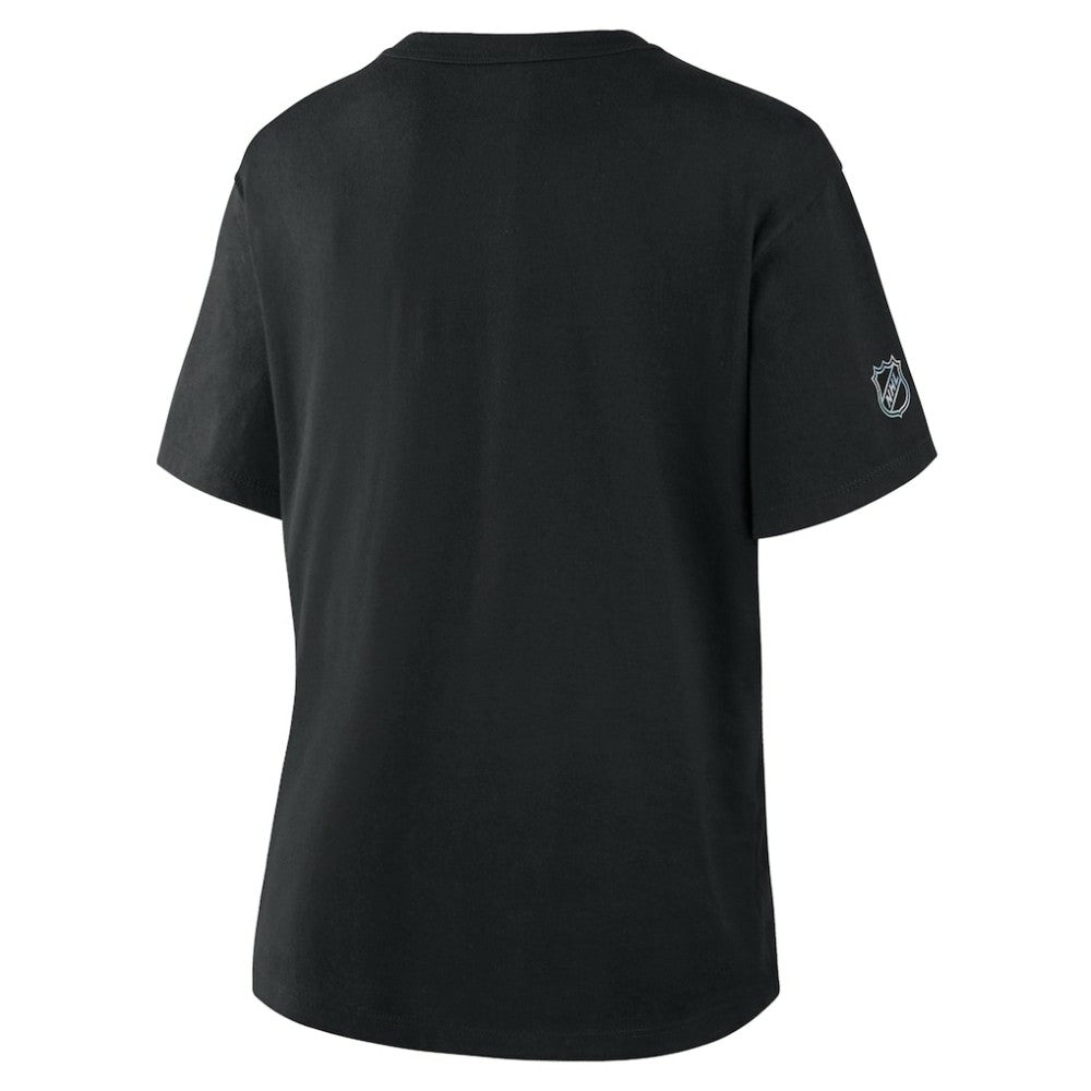 NHL Black Dallas Stars Fanatics Women's Authentic Pro Primary T-Shirt