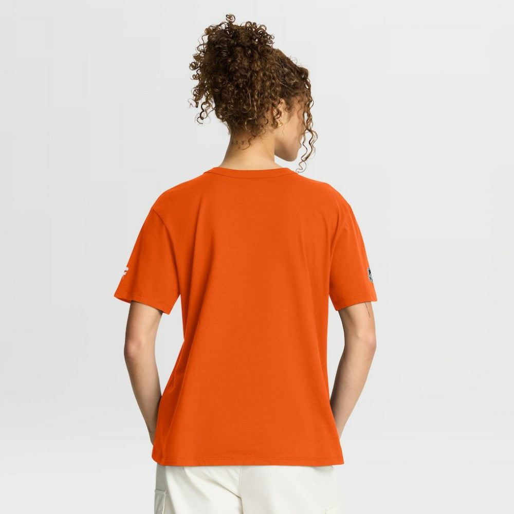 NHL Orange Edmonton Oilers Fanatics Women's Authentic Pro Primary T-Shirt